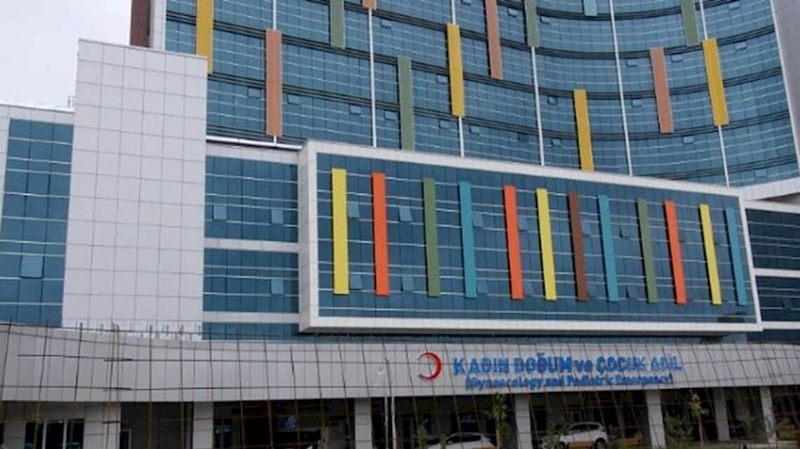 Sumqayıt doğum hastanesi doğaltaş kaplama